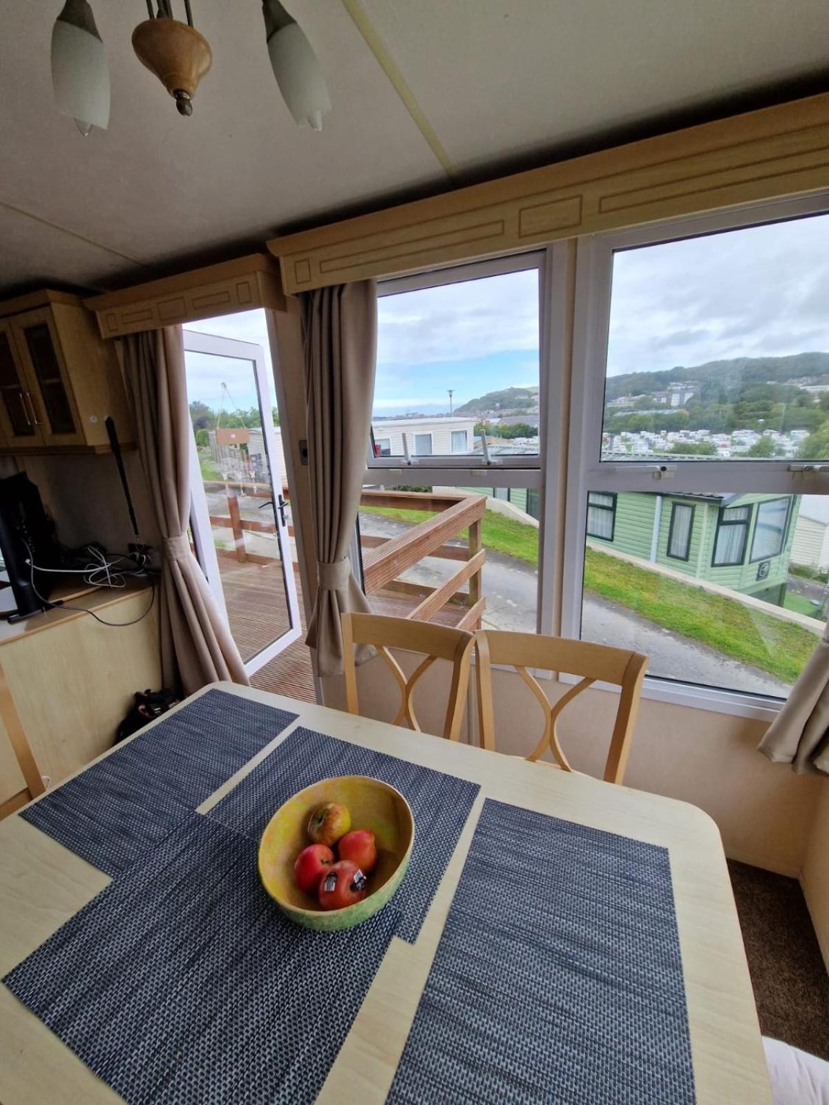 Haven On The Hill 2 Bed Caravan With Town Views Of Aberystwyth F7 מראה חיצוני תמונה