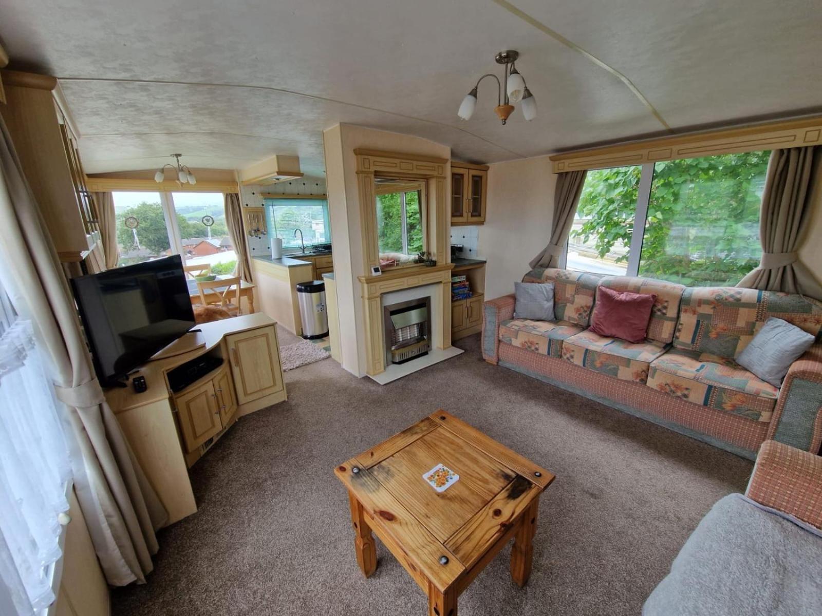 Haven On The Hill 2 Bed Caravan With Town Views Of Aberystwyth F7 מראה חיצוני תמונה