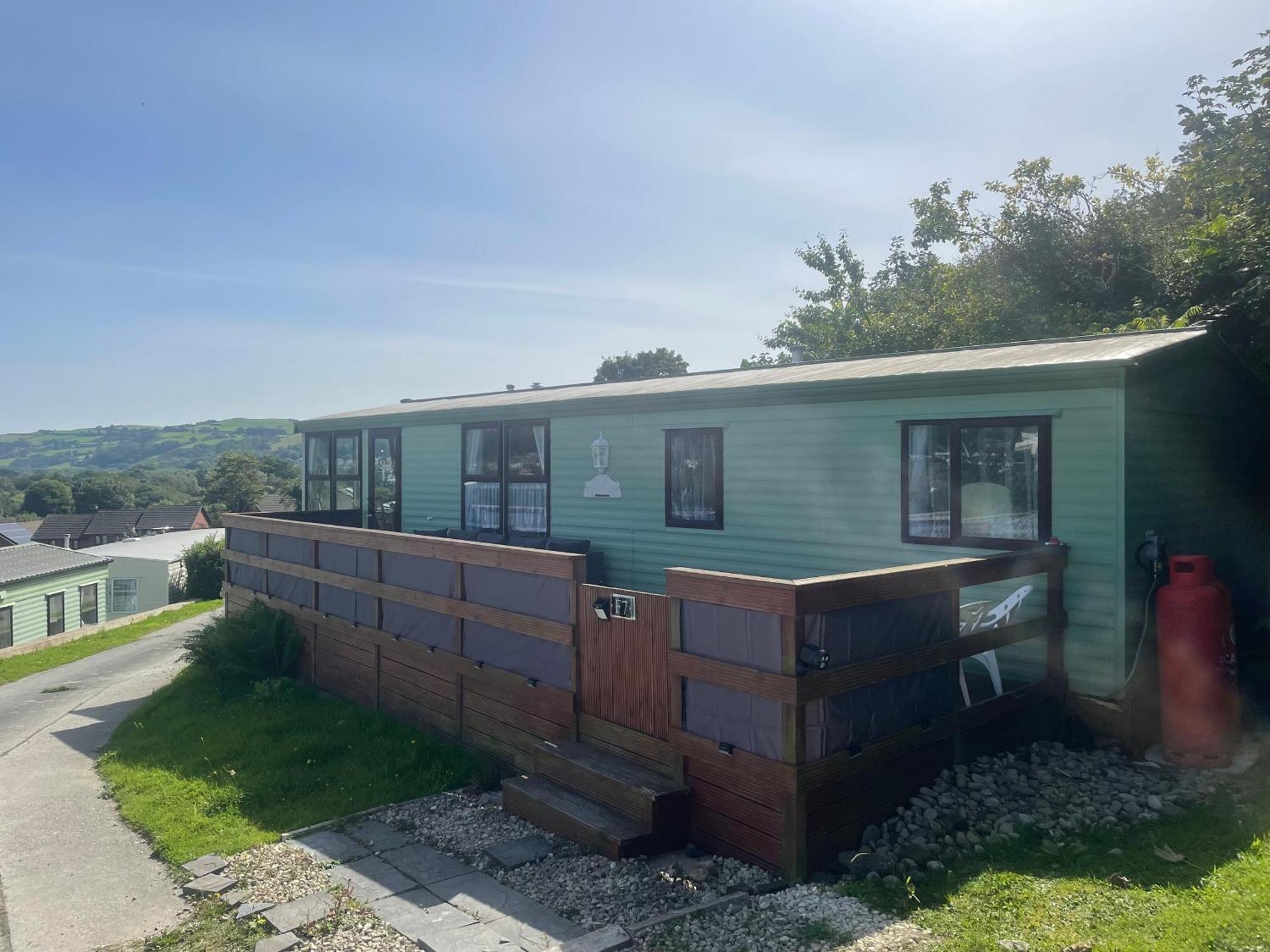 Haven On The Hill 2 Bed Caravan With Town Views Of Aberystwyth F7 מראה חיצוני תמונה