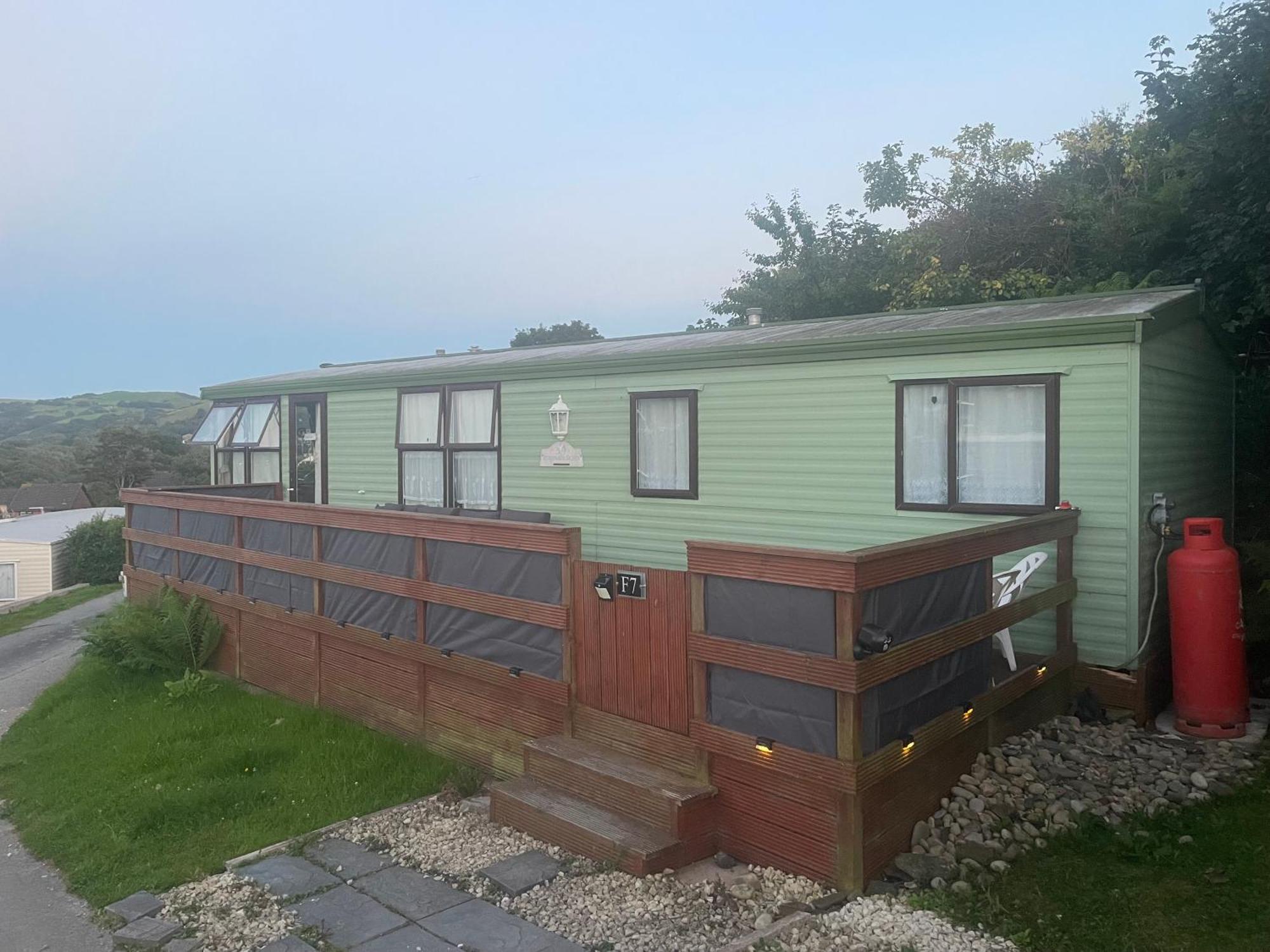 Haven On The Hill 2 Bed Caravan With Town Views Of Aberystwyth F7 מראה חיצוני תמונה