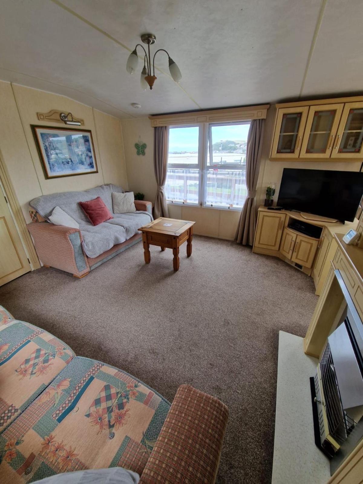 Haven On The Hill 2 Bed Caravan With Town Views Of Aberystwyth F7 מראה חיצוני תמונה