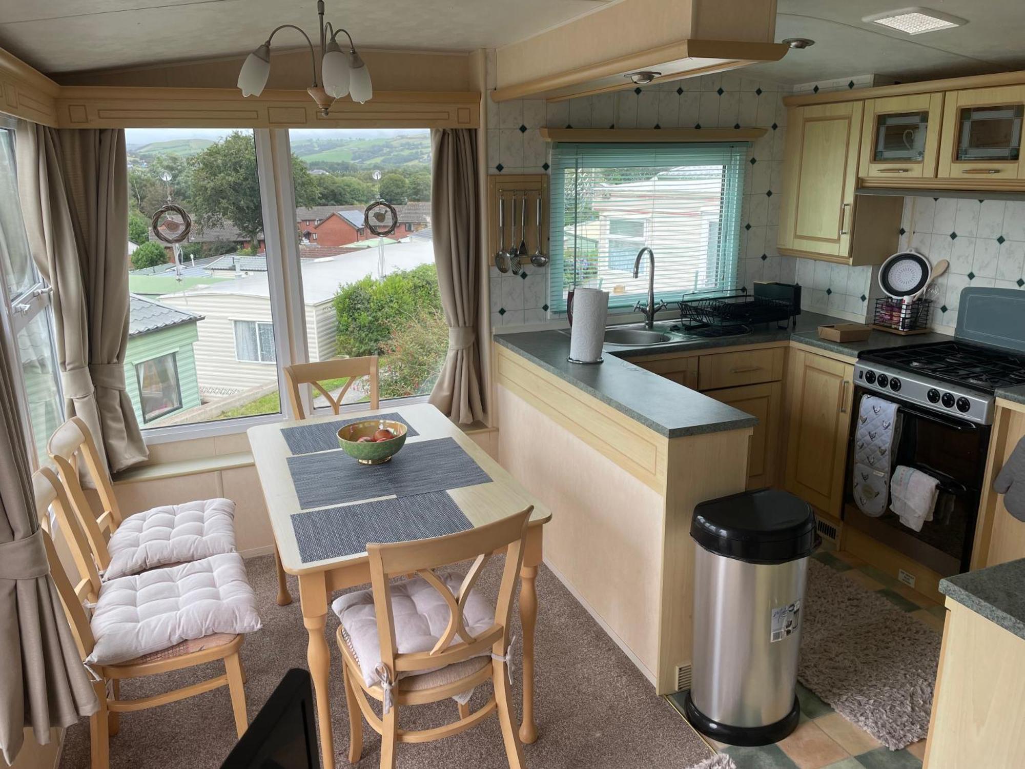 Haven On The Hill 2 Bed Caravan With Town Views Of Aberystwyth F7 מראה חיצוני תמונה